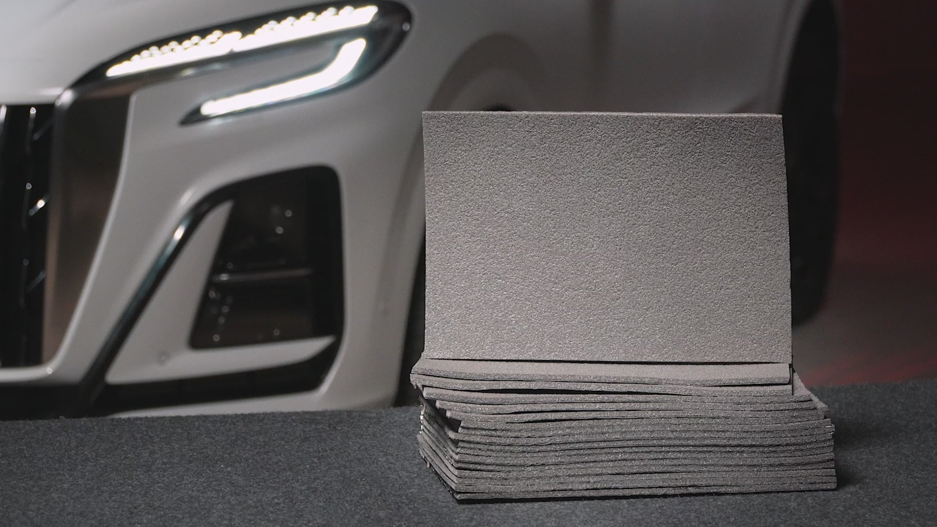 SGM Blue 360 mil (10mm) 18 sqft Car Sound Insulation - Heat and Cool Liner - Self Adhesive Closed Cell Foam Deadening Material - PE Foam Sound Deadener